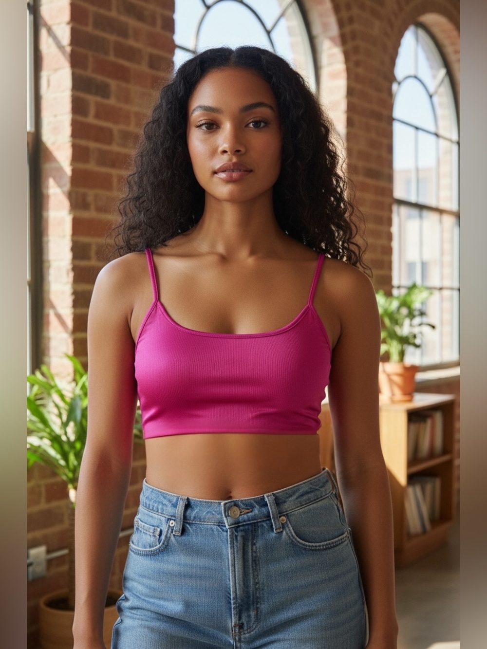 SUPERDOWN Damasia Mesh Barbie Pink size Small